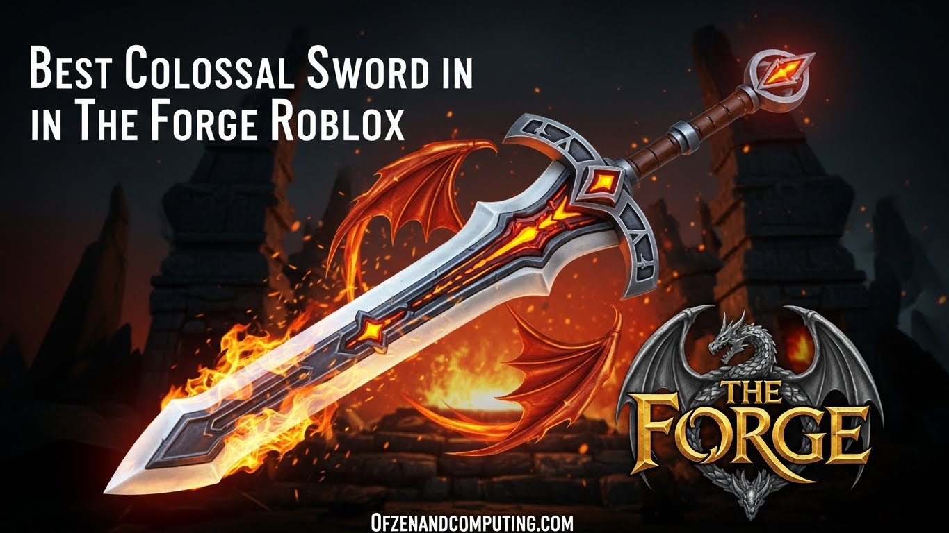 Best Colossal Sword The Forge