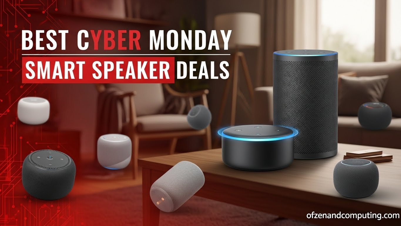 Best Cyber Monday Smart Speaker Deals