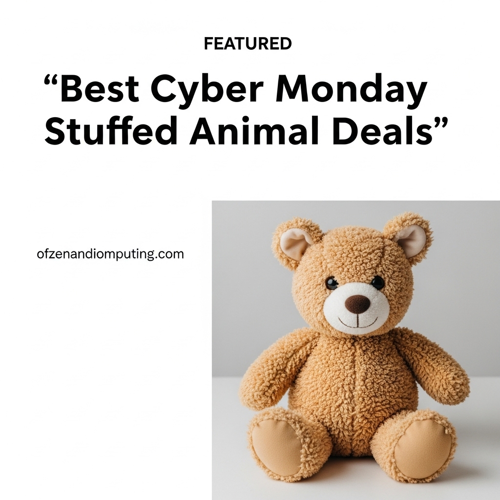Best Cyber Monday Stuffed Animal Deals
