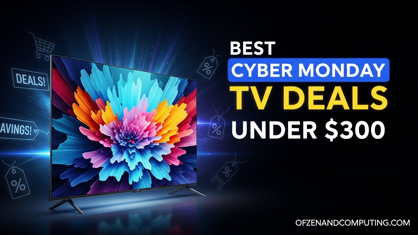 Best Cyber Monday TV Deals Under $300