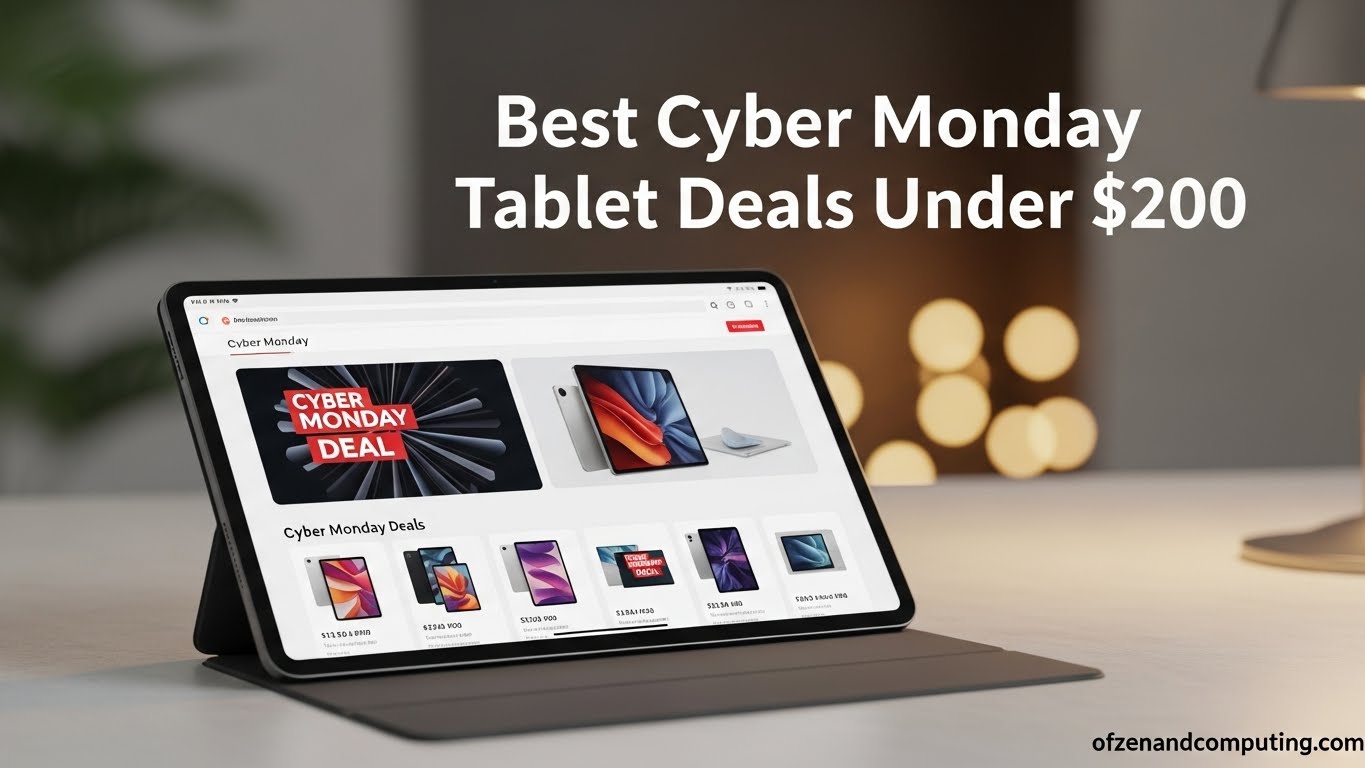 Best Cyber Monday Tablet Deals Under $200