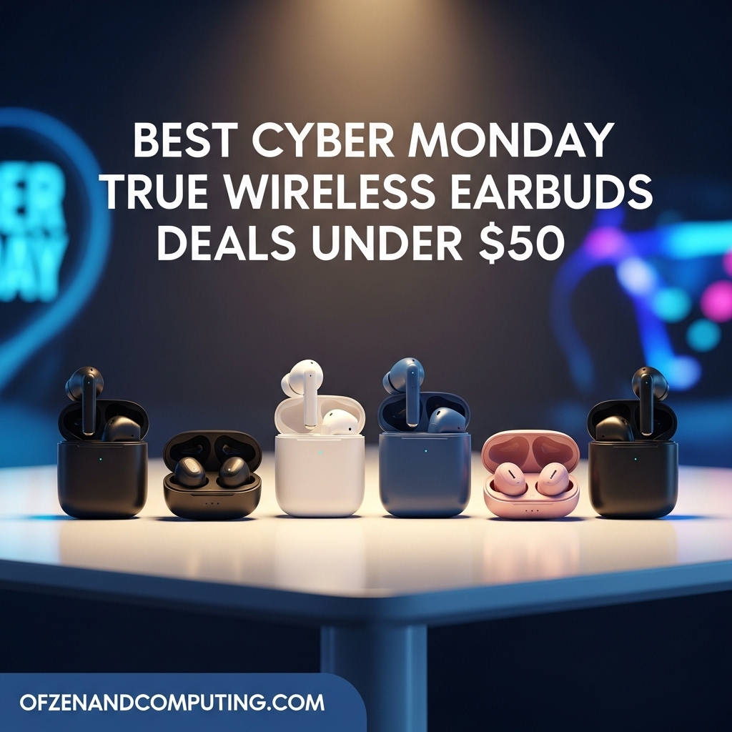 Best Cyber Monday True Wireless Earbuds Deals Under $50
