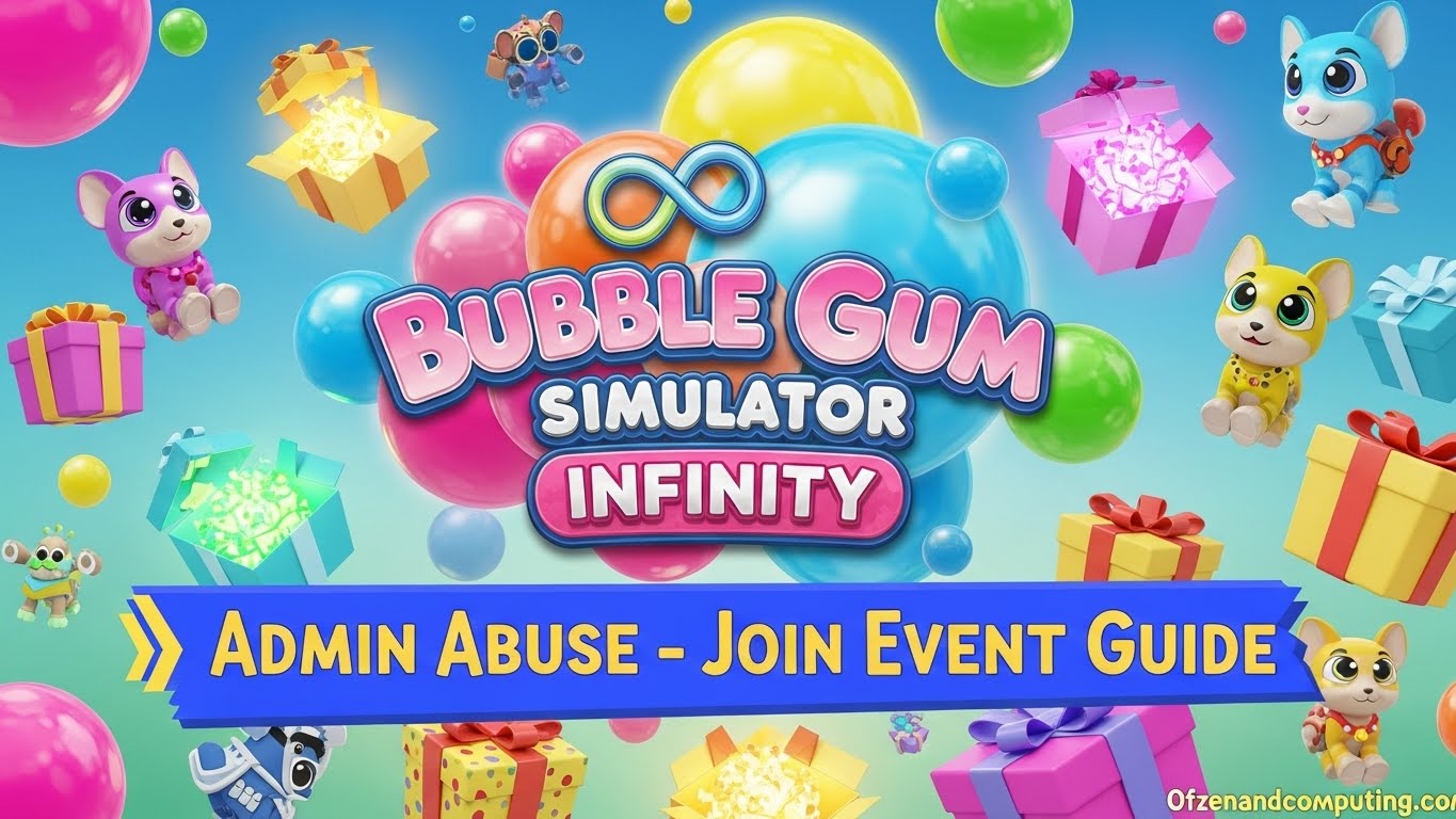 Bubble Gum Simulator INFINITY Admin Abuse Event