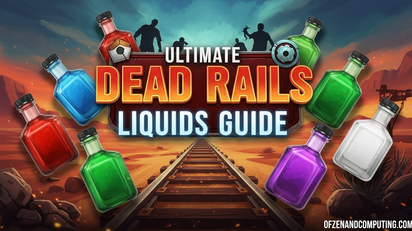 Dead Rails Potions & Liquids