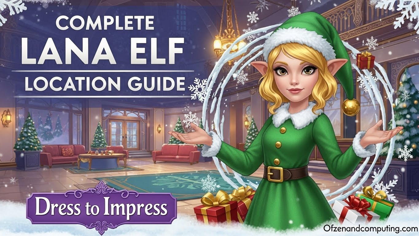 Dress to Impress Lana Elf Locations