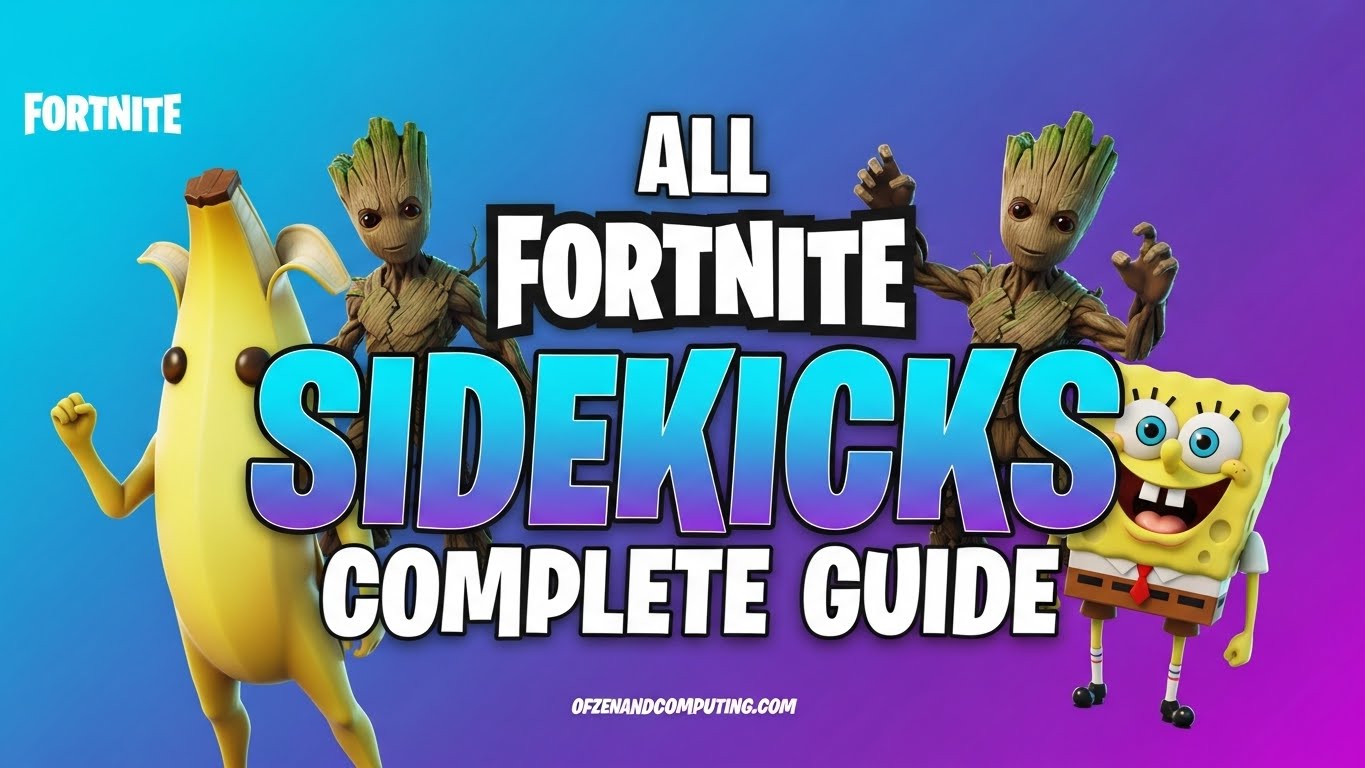 Fortnite Sidekicks Guide