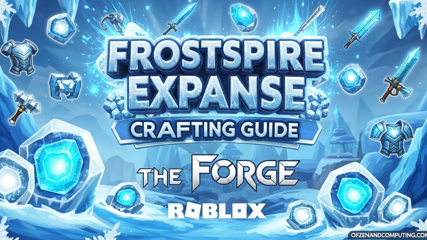 Frostspire Expanse Crafting