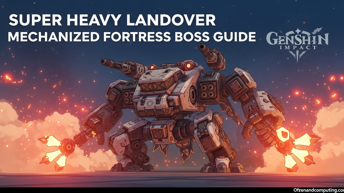 Genshin Impact Mechanized Fortress Boss Guide