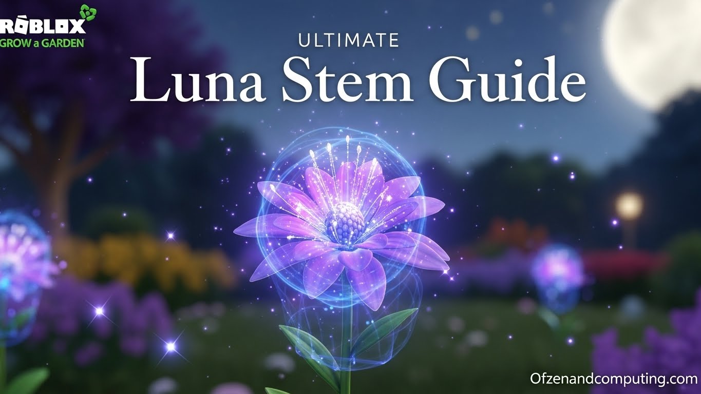 Grow a Garden Luna Stem Update