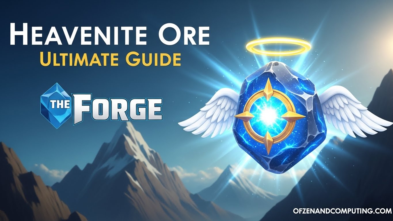 Heavenite Ore Guide The Forge Roblox