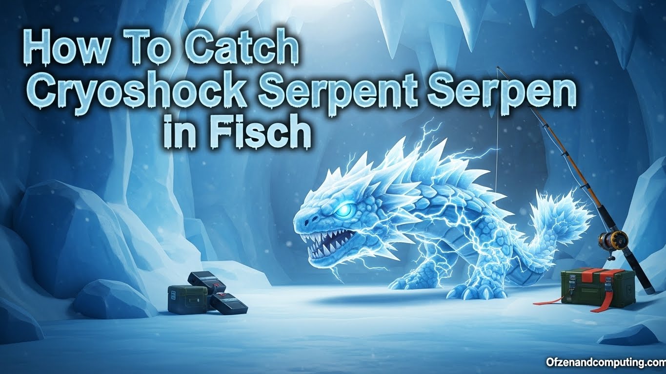 How To Catch Cryoshock Serpent in Fisch