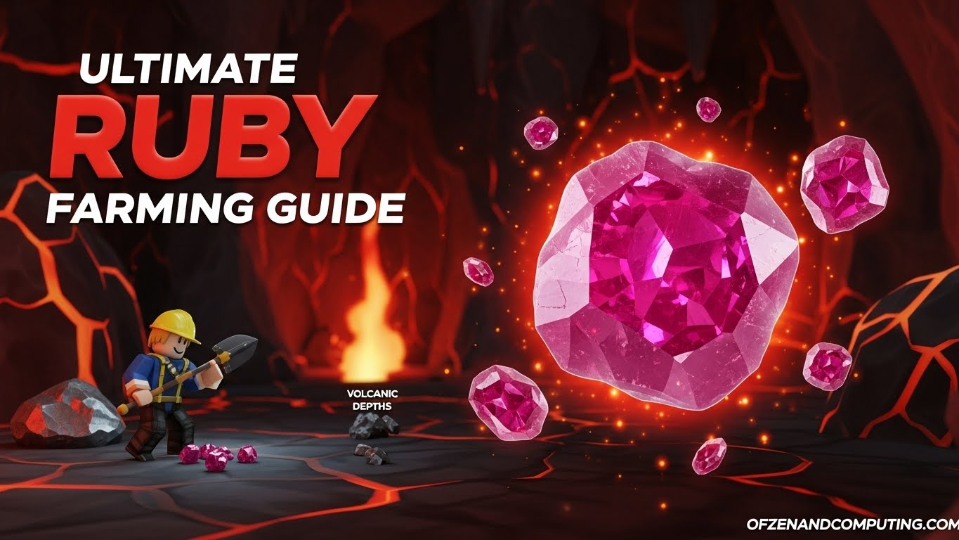 How To Get Ruby in The Forge Roblox