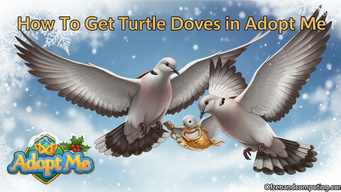How To Get Turtle Doves in Adopt Me