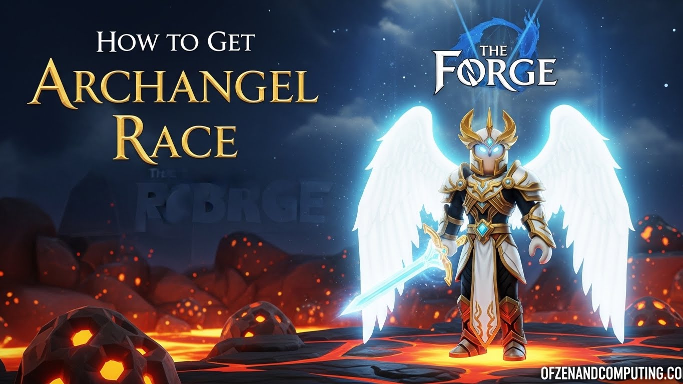 How to Get Archangel Race in The Forge Roblox