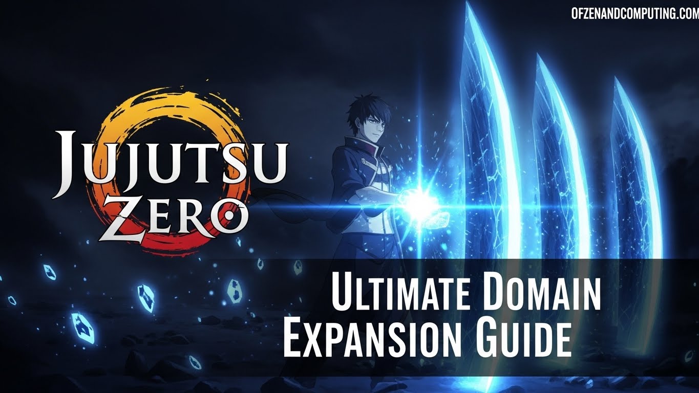 How to Get Domain Expansion Fast Jujutsu Zero