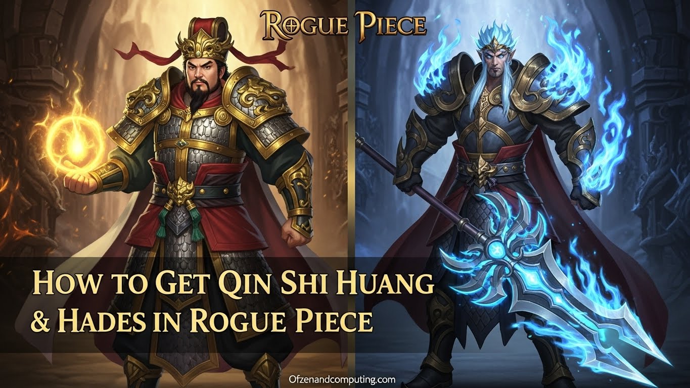 How to Get Qin Shi Huang & Hades in Rogue Piece