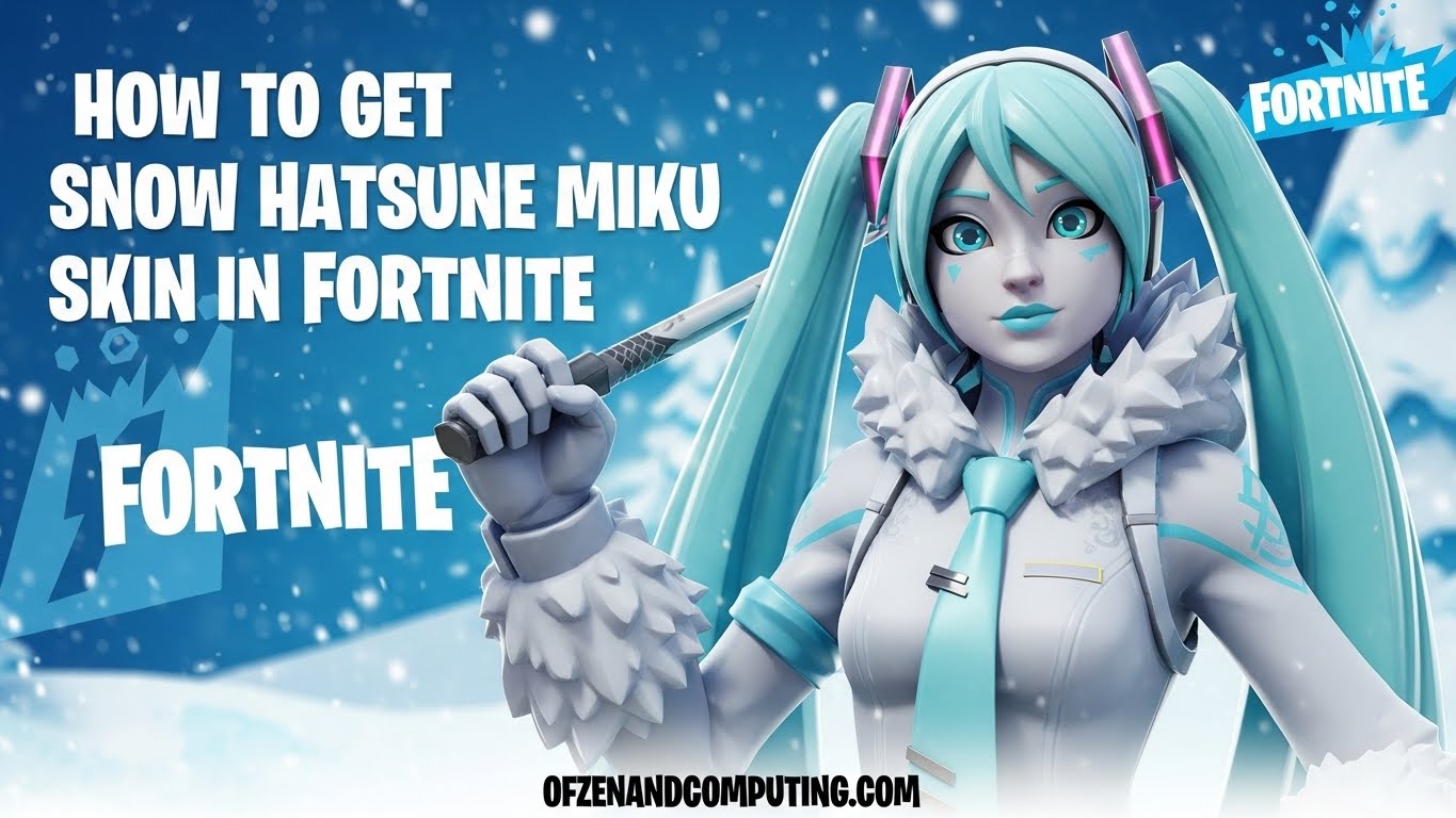 How to Get Snow Hatsune Miku Skin in Fortnite