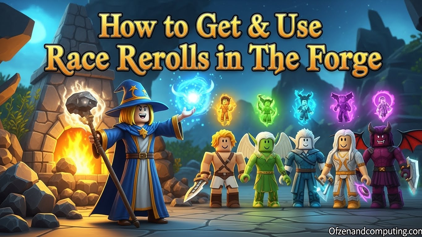 How to Get & Use Race Rerolls in The Forge