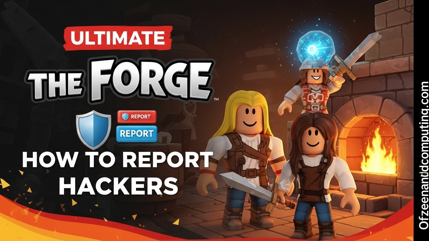 How to Report Roblox Hackers in The Forge