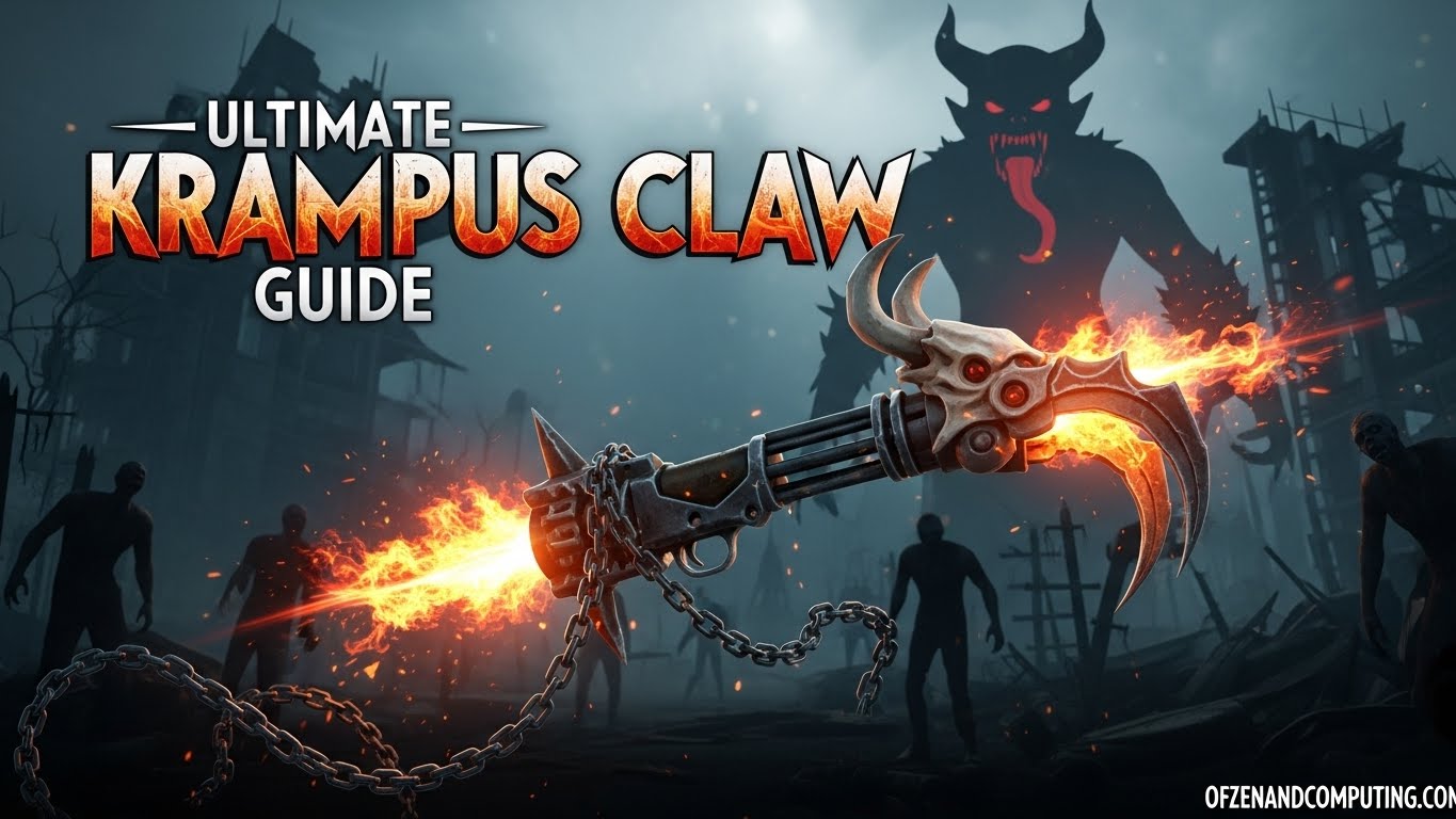 Hunty Zombie Krampus Claw
