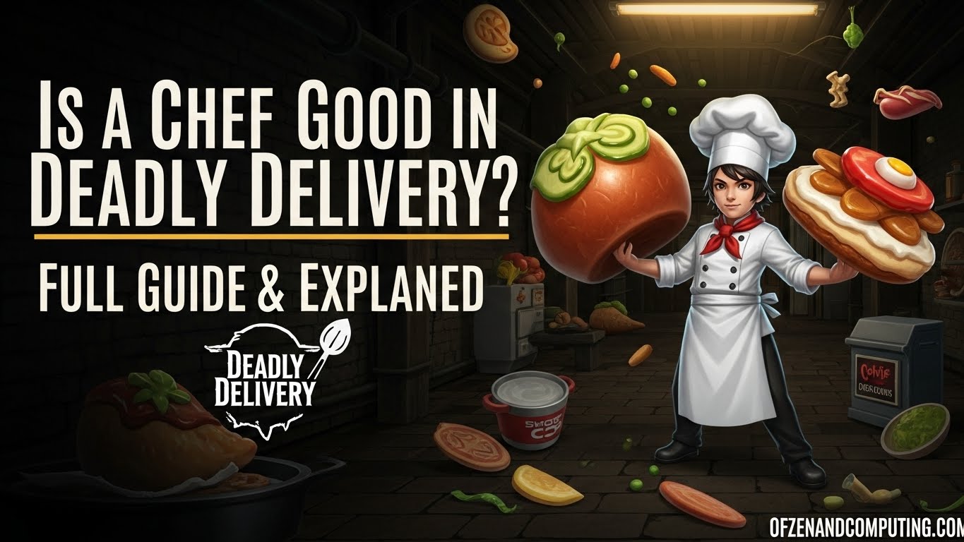 Is Chef Good in Deadly Delivery