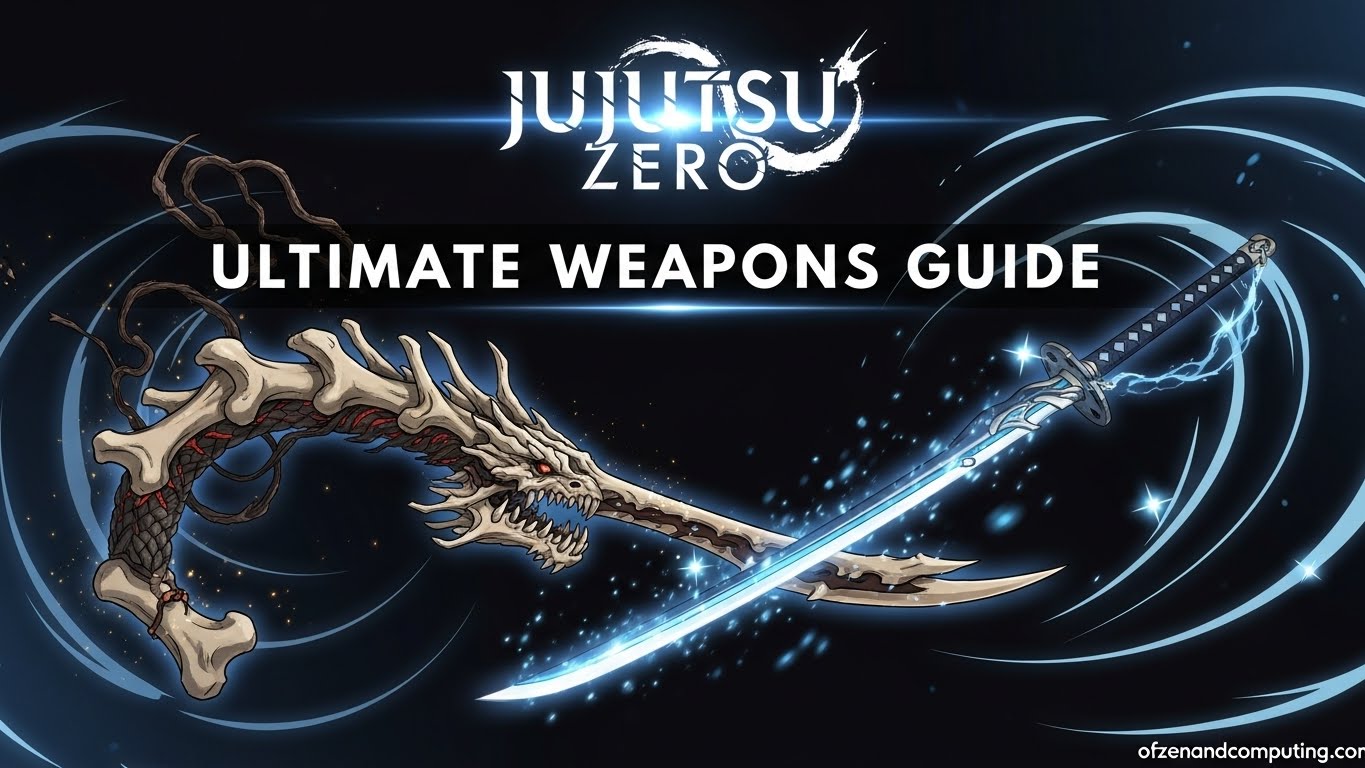 Jujutsu Zero Weapons Guide