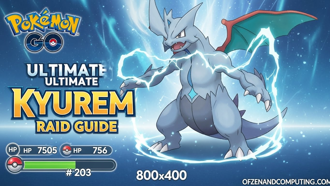 Kyurem Pokemon GO Raid Guide