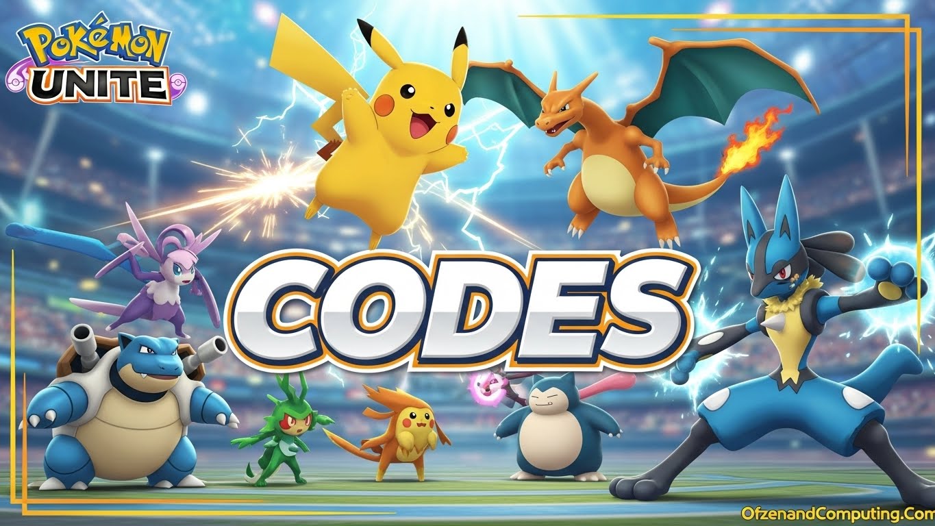 Pokemon Unite Codes