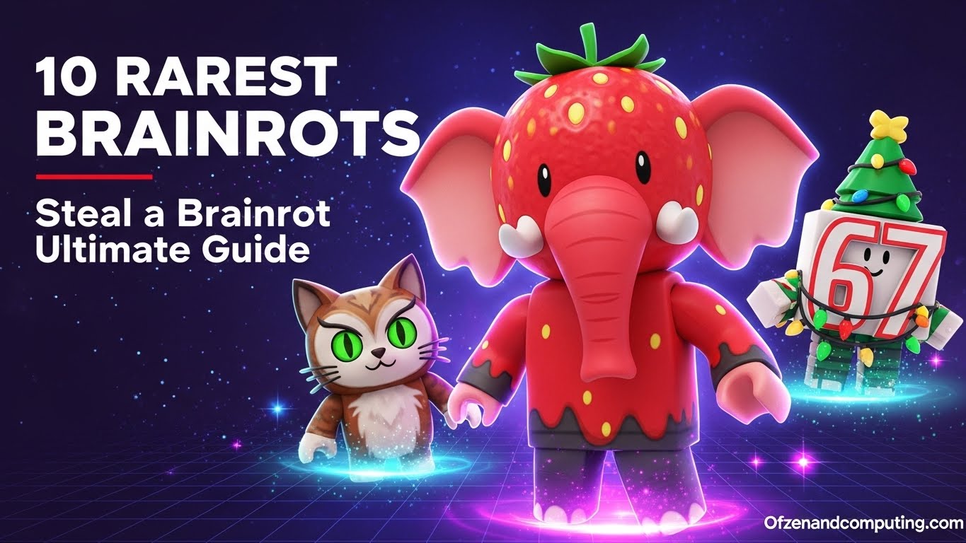 Rarest Brainrots in Steal a Brainrot