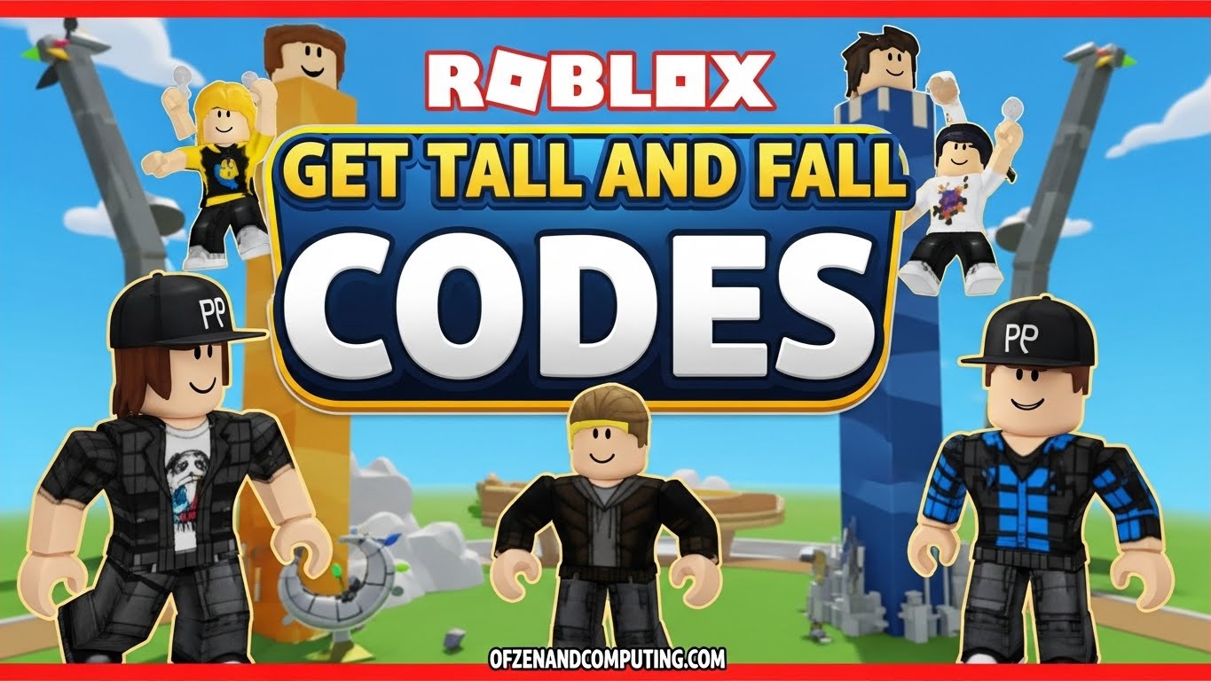 Roblox Get Tall and Fall Code