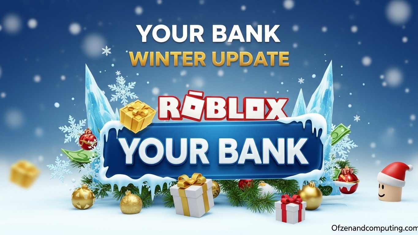 Roblox Your Bank Winter Update