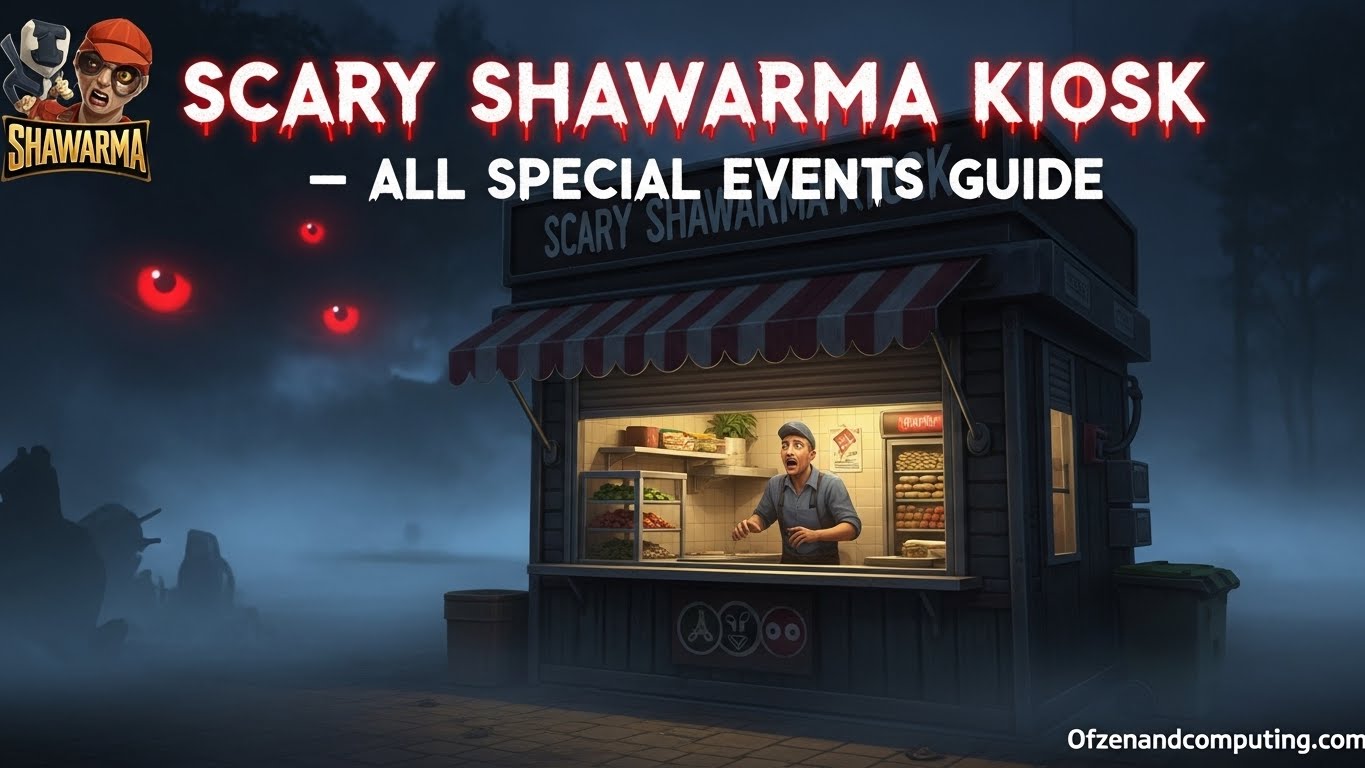 Scary Shawarma Kiosk Events