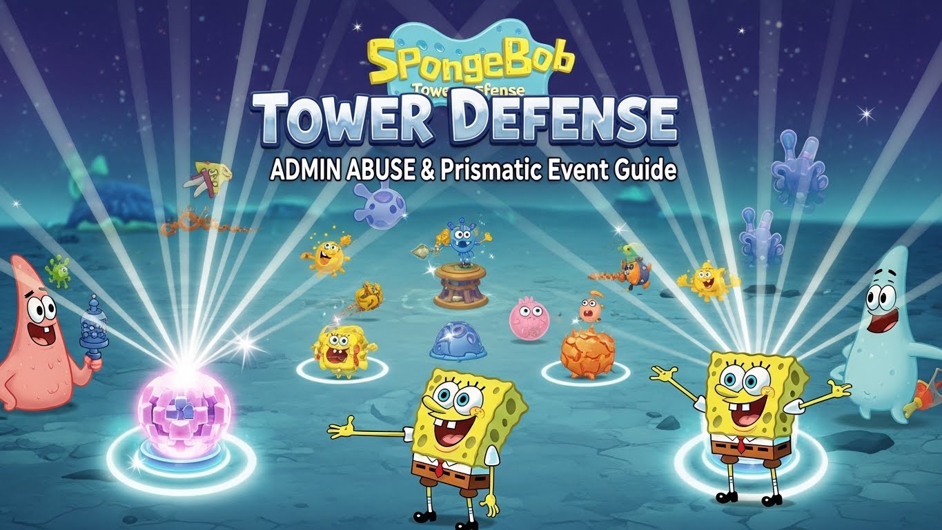 SpongeBob Tower Defense Admin Abuse