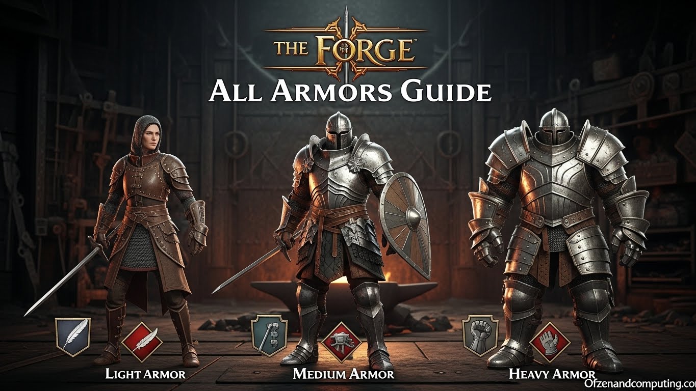The Forge All Armors Guide