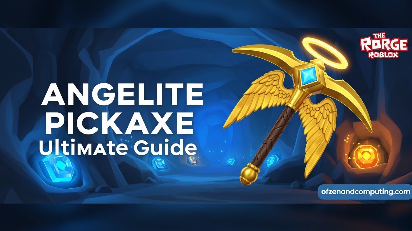 The Forge Angelite Pickaxe