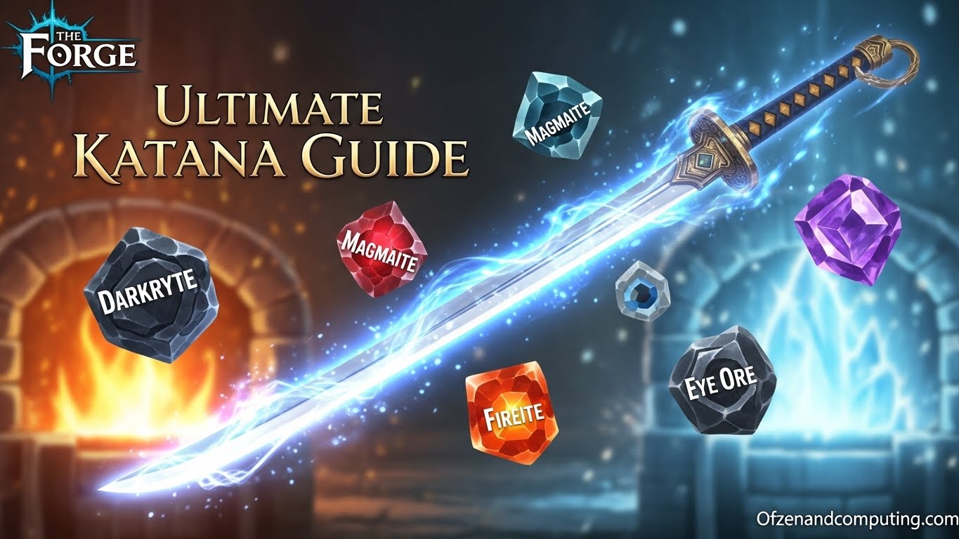The Forge Best Katana Recipe
