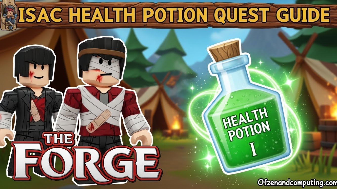 The Forge Health Potion Quest Guide
