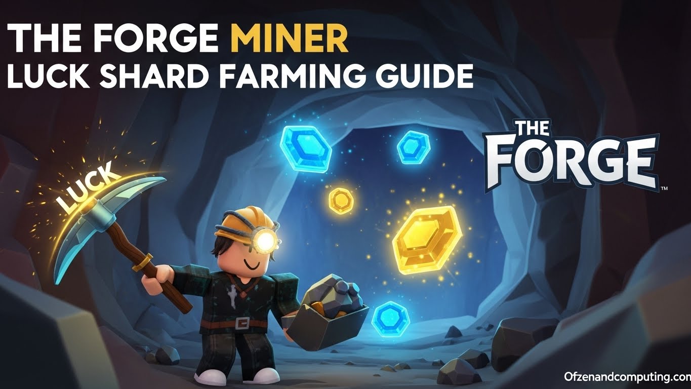 The Forge Miner Luck Shard Farming Guide
