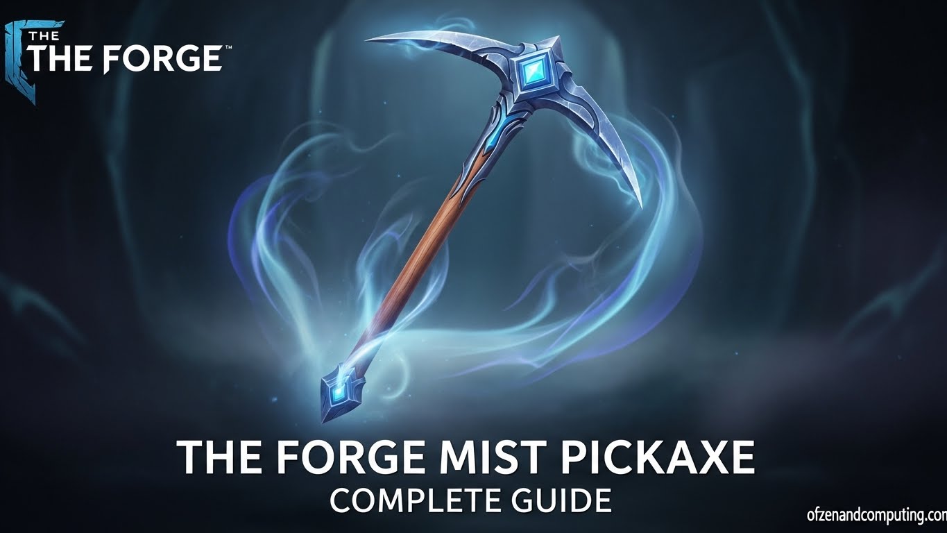 The Forge Mist Pickaxe Guide
