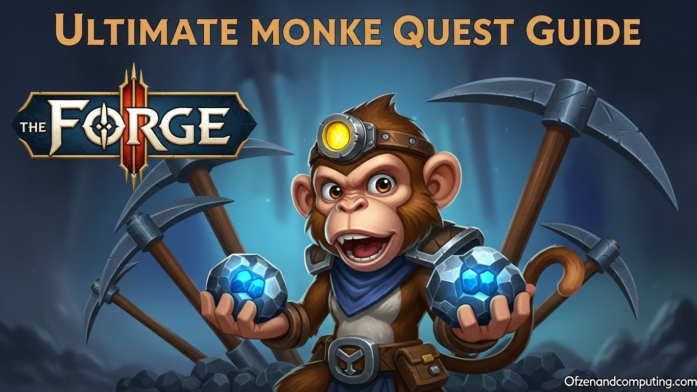 The Forge Monke Quest Complete Guide