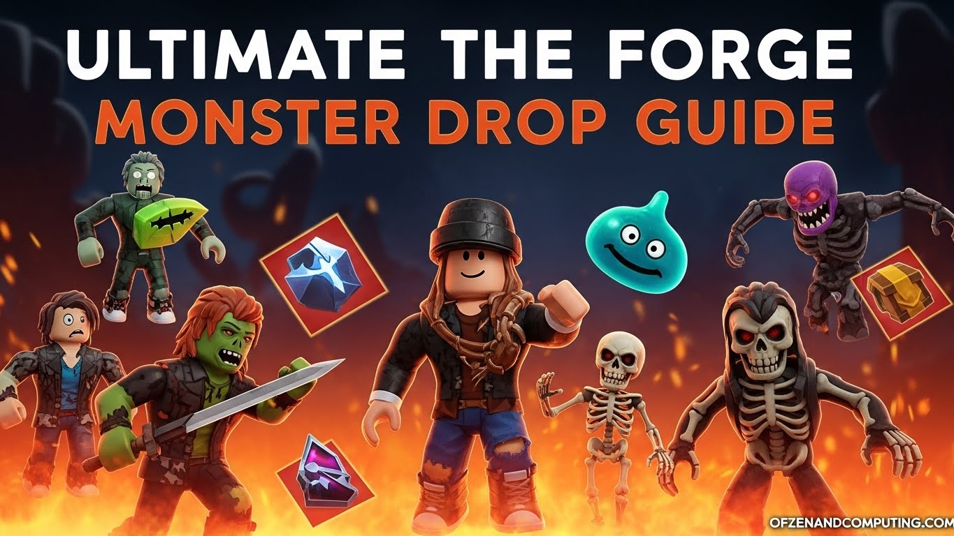 The Forge Monster Drop Guide
