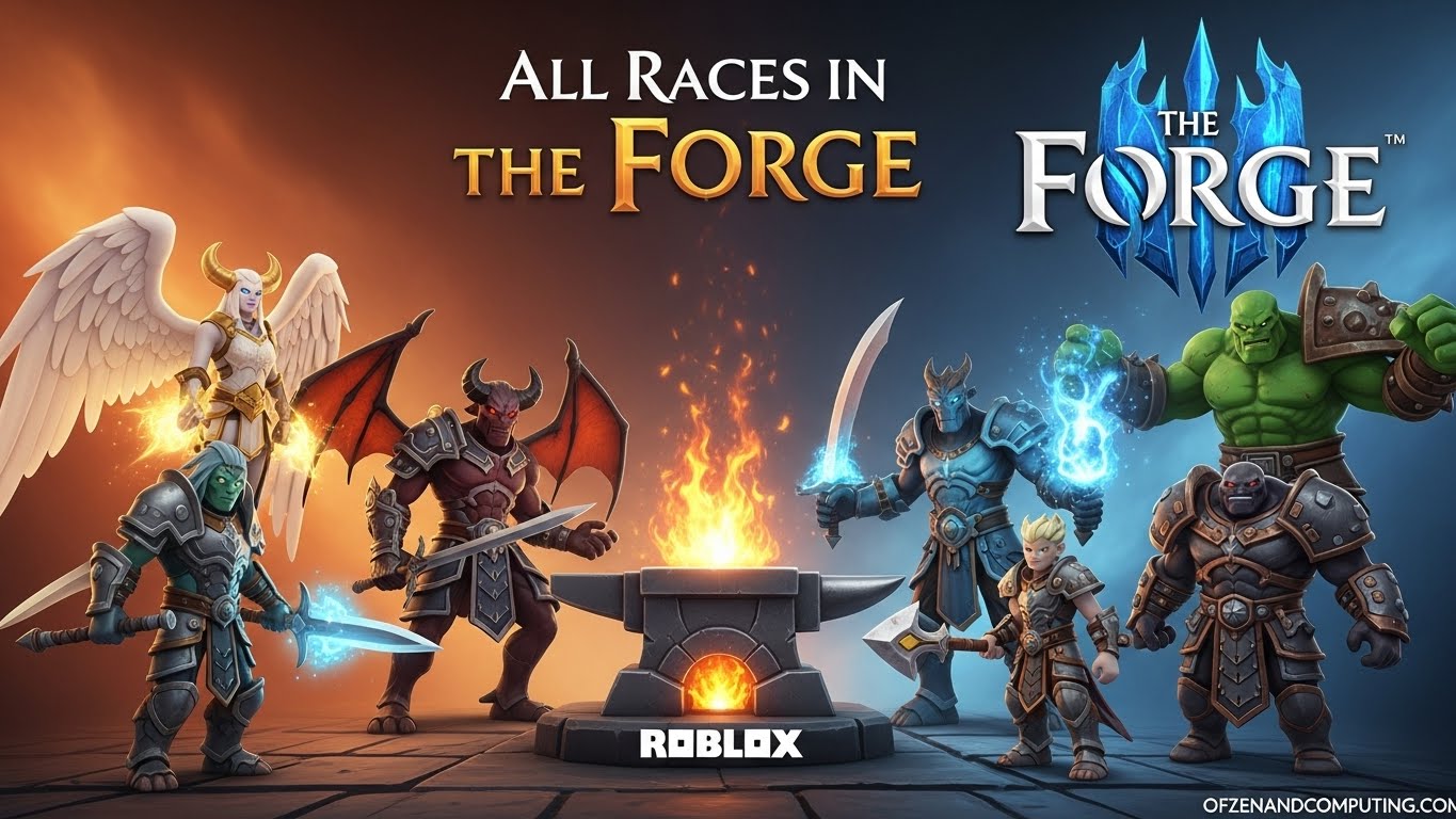 The Forge Roblox Races Guide