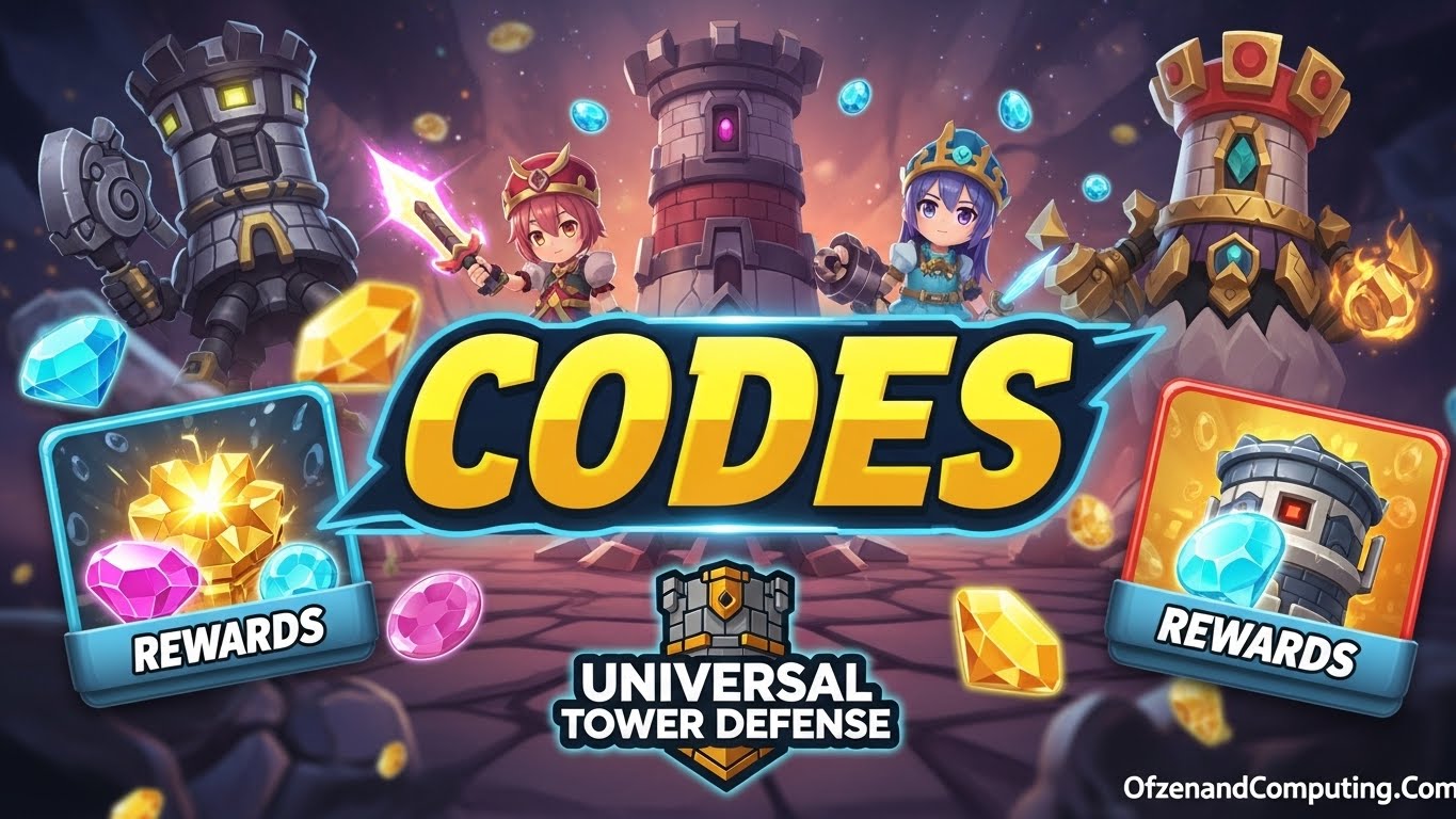 Universal Tower Defense Codes