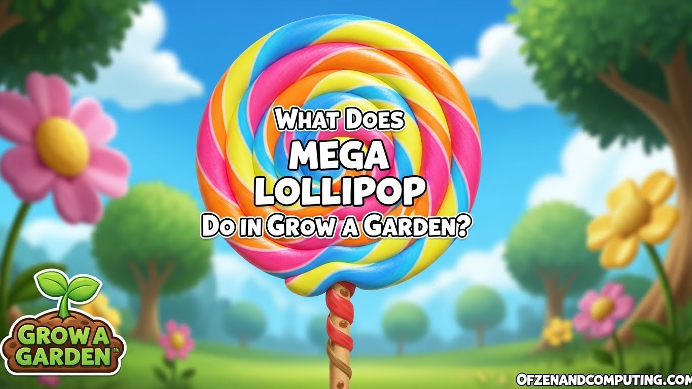 What Does Mega Lollipop Do in Grow a Garden