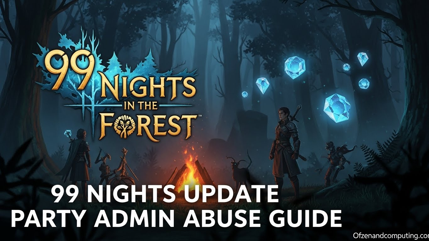 When is the Next 99 Nights Forest Admin Abuse