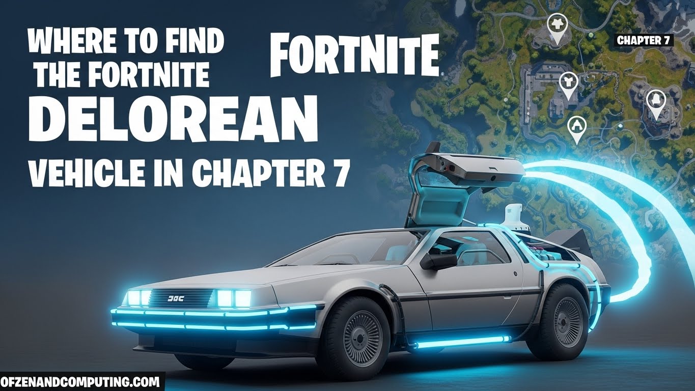 Where to Find DeLorean in Fortnite Chapter 7