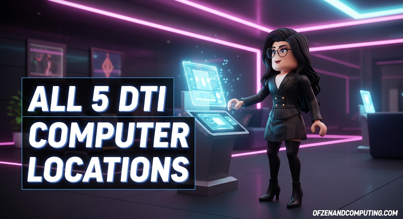All 5 DTI Computer Locations
