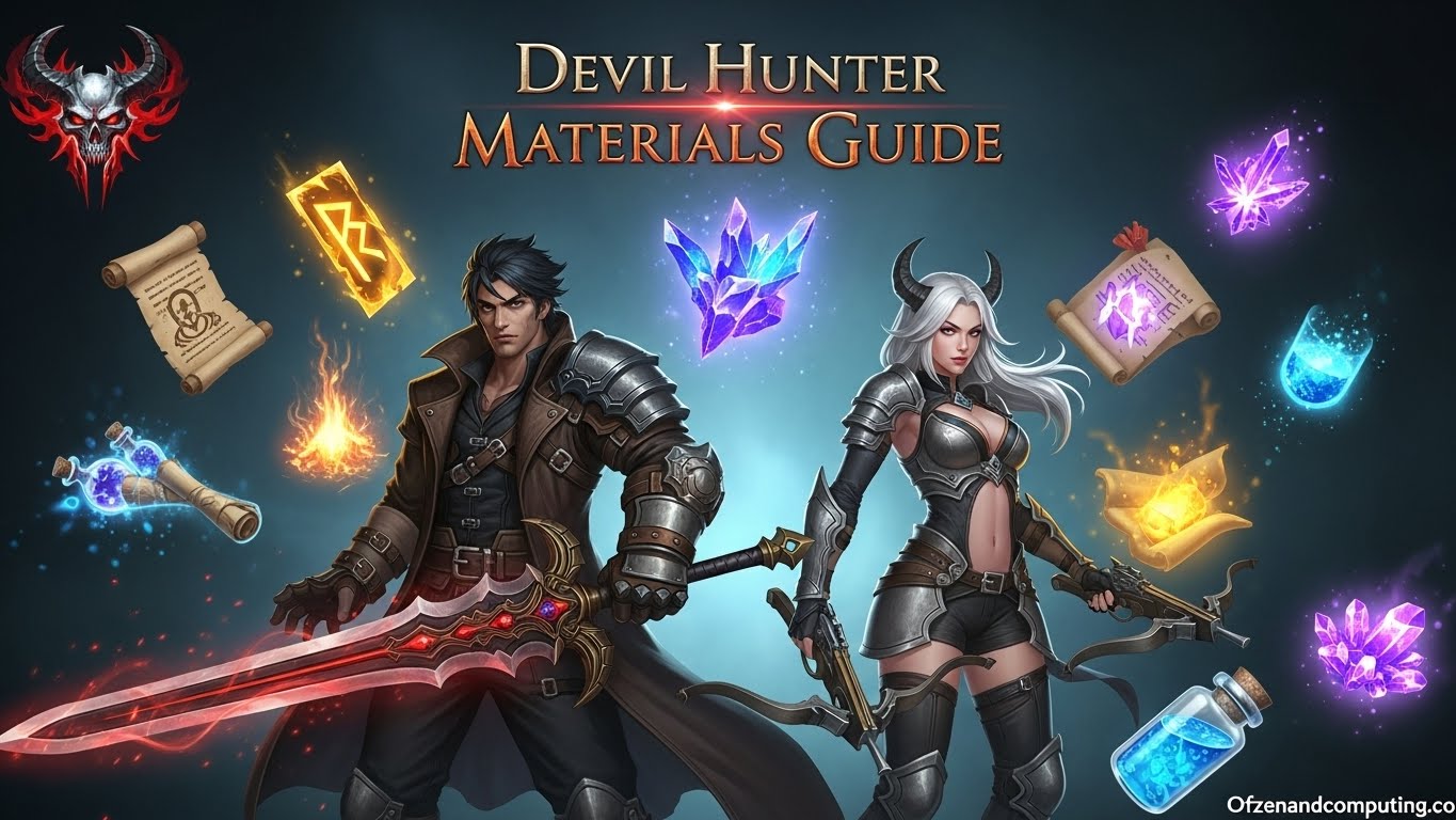 All Devil Hunter Materials Guide