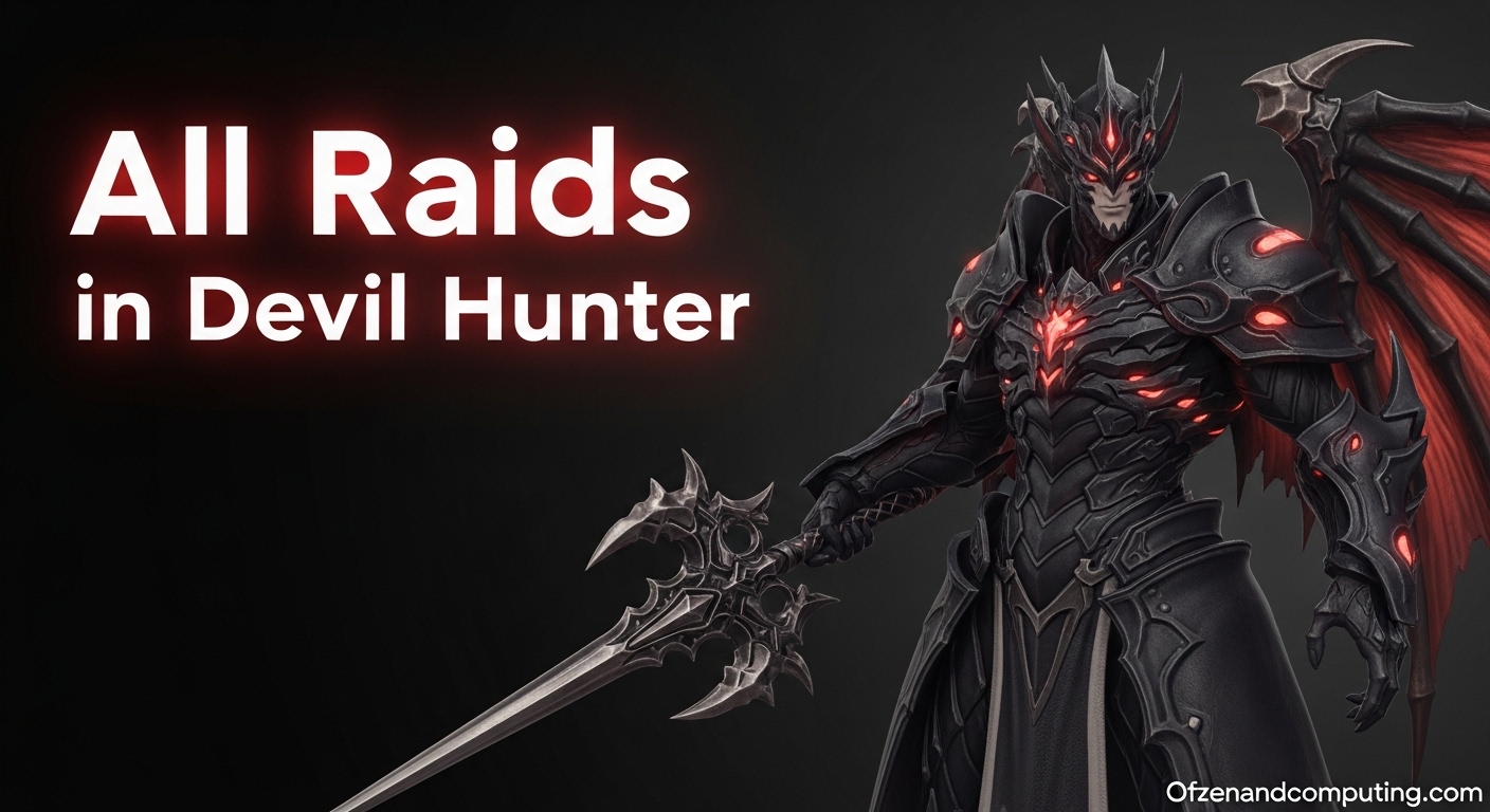 All Devil Hunter Raids