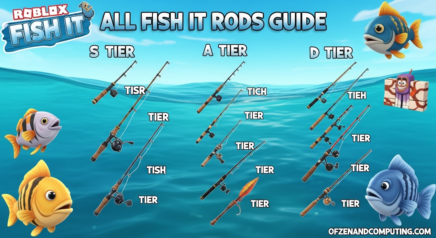 All Fish It Rods & How to Get Them